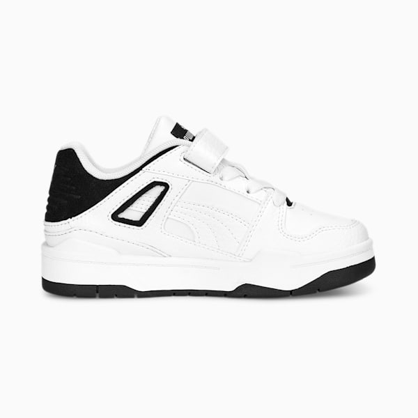 Zapatillas infantiles Slipstream, Puma White-Puma Black, large-ARG