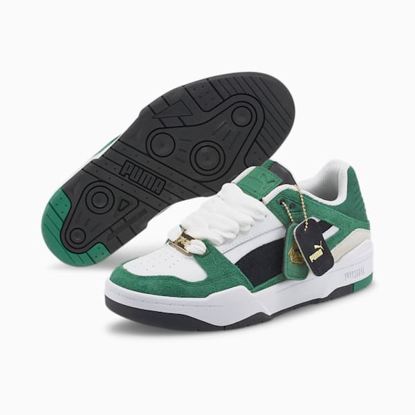 Zapatillas juveniles Slipstream Archive Remastered, PUMA White-Vine-PUMA Black, large-ARG