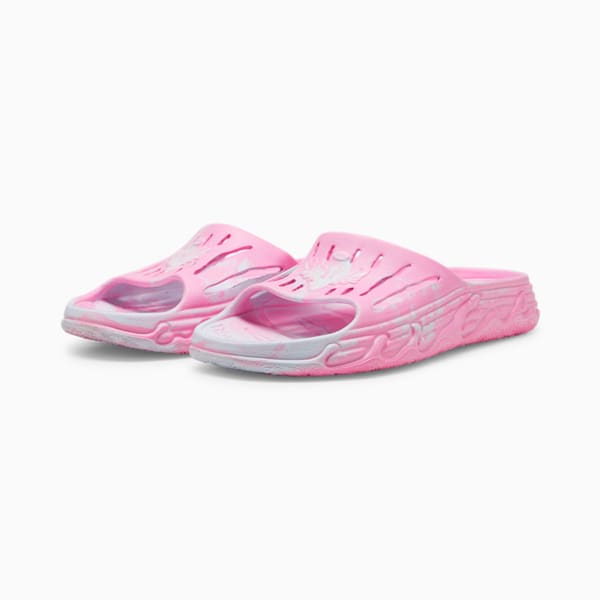 MB.03 Basketball Slides, Pink Delight-Dewdrop, large-MEX