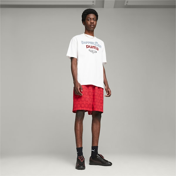 PUMA x DAPPER DAN Clyde Sneakers, PUMA Black-PUMA Black-Burnt Red, large-ZAF