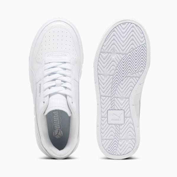 PUMA Cali Court Patent Women's Sneakers, PUMA White, large-ZAF