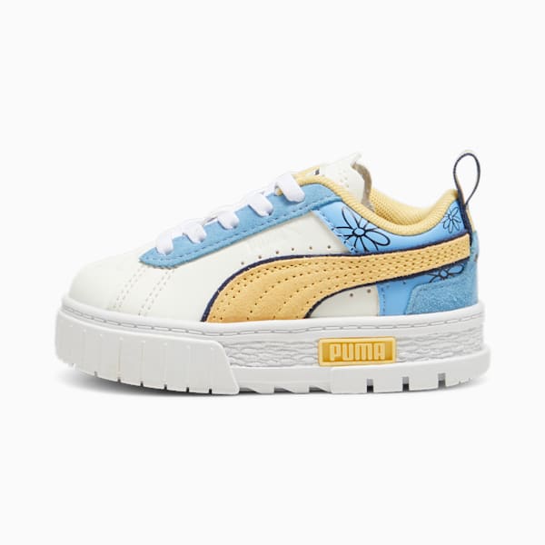 PUMA x THE SMURFS Mayze Toddlers' Sneakers, Warm White-Flaxen, large-ZAF
