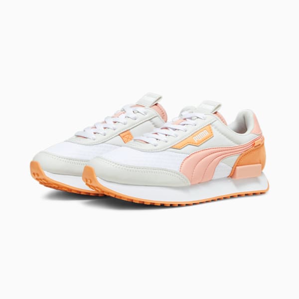 Zapatillas Future Rider Pastel para mujeres, PUMA White-Sedate Gray, large-ARG