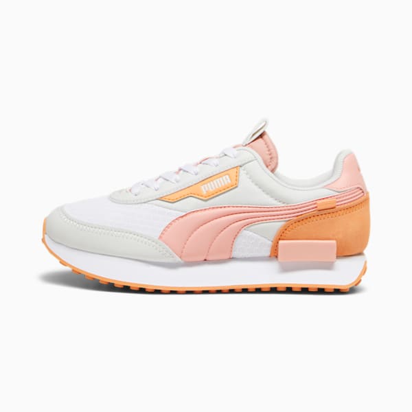 Zapatillas Future Rider Pastel para mujeres, PUMA White-Sedate Gray, large-ARG