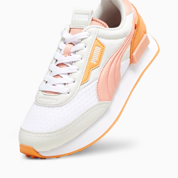 Zapatillas Future Rider Pastel para mujeres, PUMA White-Sedate Gray, large-ARG