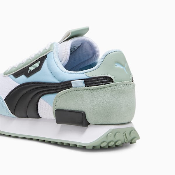 Zapatillas Future Rider Pastel para mujeres, PUMA White-Silver Sky, large-ARG