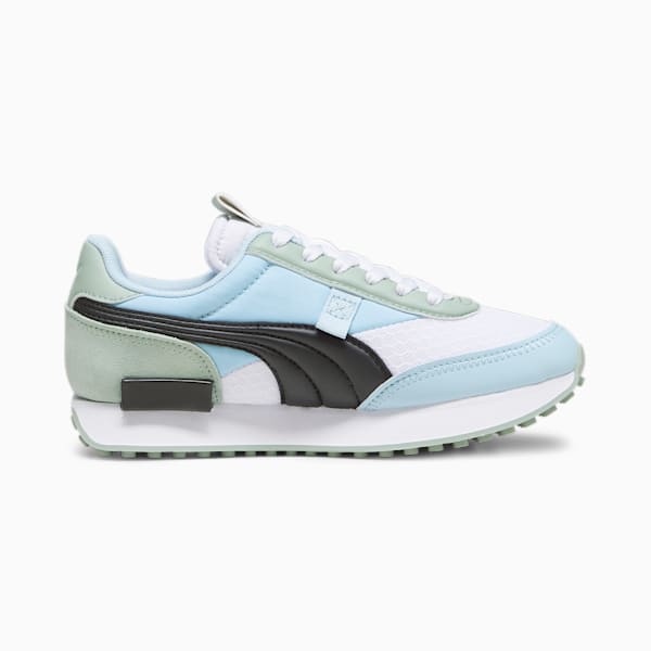 Zapatillas Future Rider Pastel para mujeres, PUMA White-Silver Sky, large-ARG