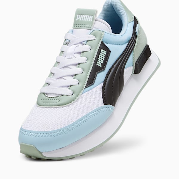 Zapatillas Future Rider Pastel para mujeres, PUMA White-Silver Sky, large-ARG