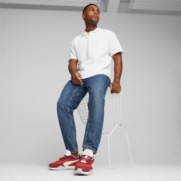 Blktop Rider Washed Sneakers, Astro Red-Team Regal Red, large-ZAF
