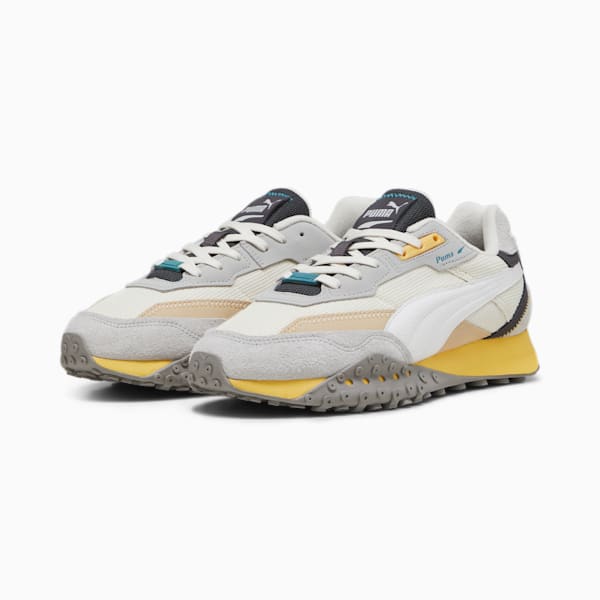 Blktop Rider PRM Sneakers, Alpine Snow-Ash Gray, large-ZAF