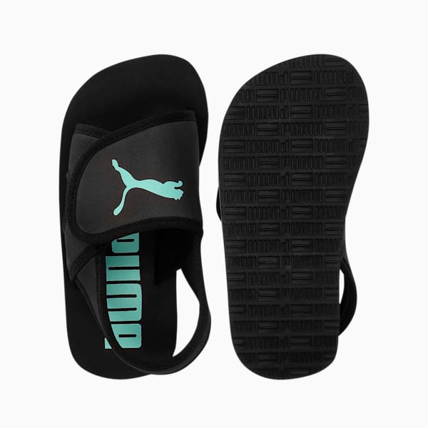 Summer Flip Sandals Toddlers, PUMA Black-Mint, large-ZAF