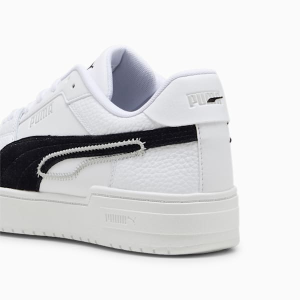 CA Pro Play Unisex Sneakers, PUMA White-PUMA Black-Cool Light Gray, large-ZAF