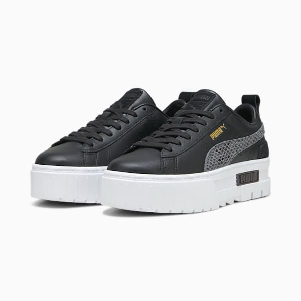 Zapatillas Mayze para mujer, PUMA Black, large-ARG