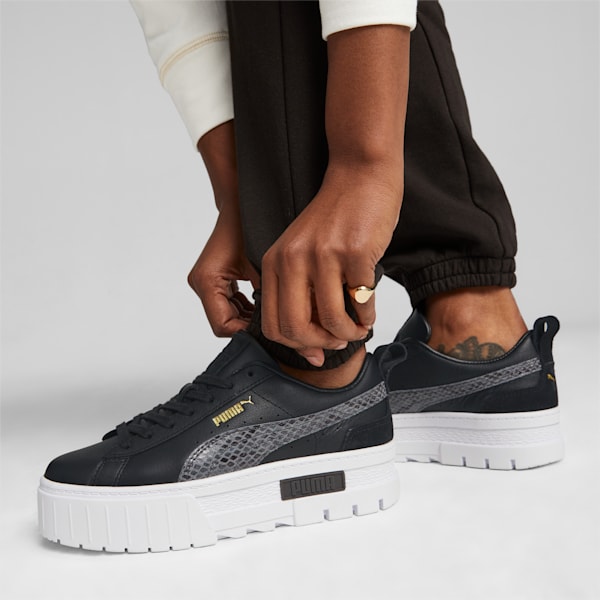 Zapatillas Mayze para mujer, PUMA Black, large-ARG