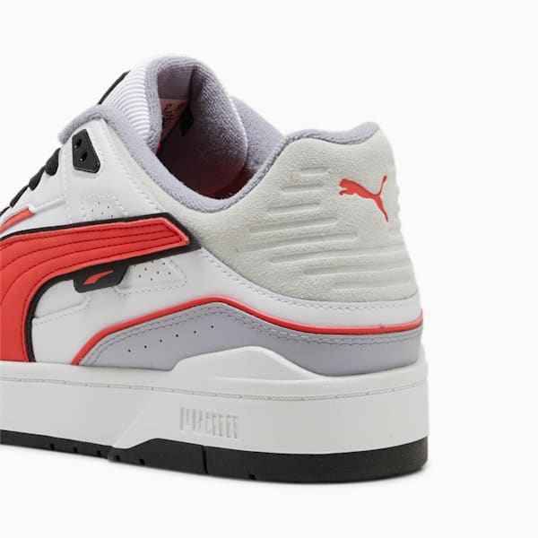 Zapatillas Slipstream Unisex Bball ADP, PUMA White-Active Red, large-ARG