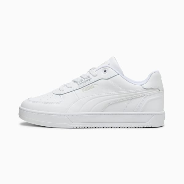 Tenis unisex Puma Caven 2.0 Lux, PUMA White-Cool Light Gray, large-MEX