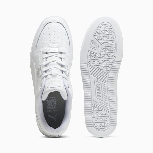 Tenis unisex Puma Caven 2.0 Lux, PUMA White-Cool Light Gray, large-MEX