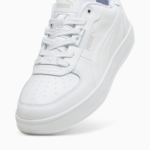 Tenis unisex Puma Caven 2.0 Lux, PUMA White-Cool Light Gray, large-MEX