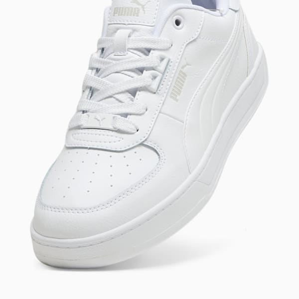 Puma Caven 2.0 Lux Unisex Sneakers, PUMA White-Cool Light Gray, large-ZAF