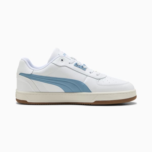 Puma Caven 2.0 Lux Unisex Sneakers, PUMA White-Cool Blue-Gum, large-ZAF