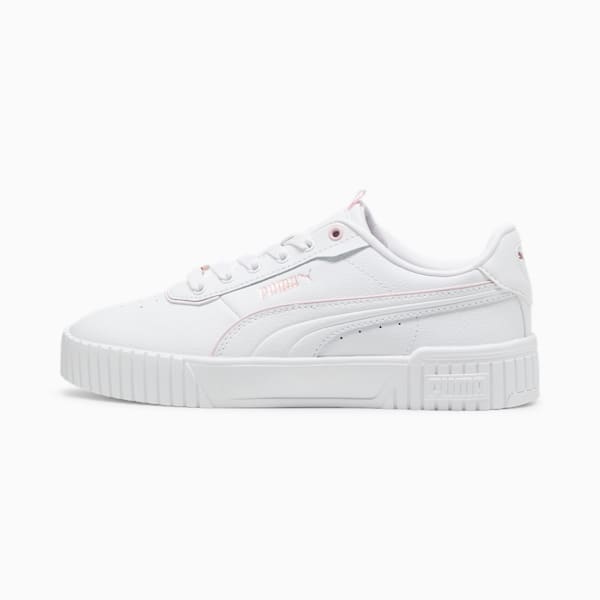 Carina 2.0 Lux Women's Sneakers, PUMA White-Whisp Of Pink-Rose Gold, large-ZAF