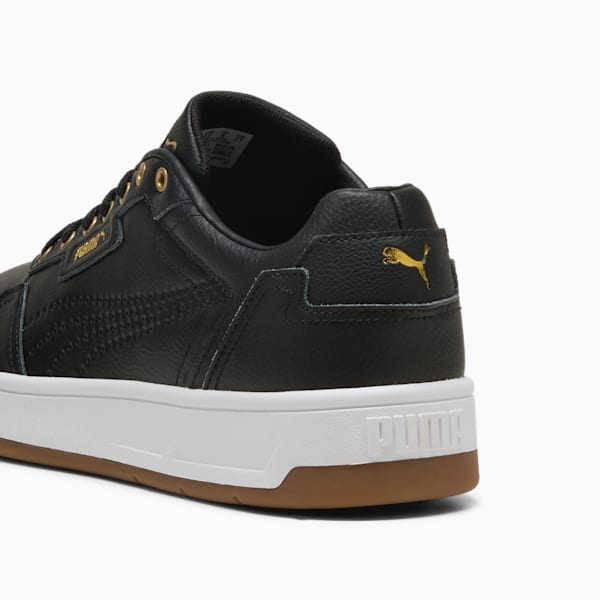 Court Classic Lux Sneakers, PUMA Black-PUMA Black-PUMA Gold, large-ZAF