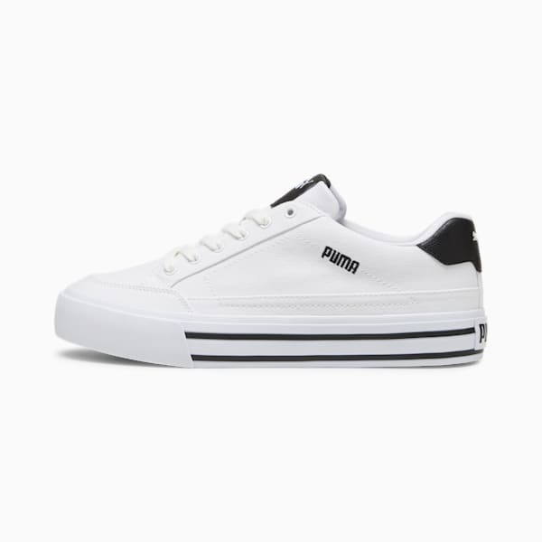 Tenis Court Classic Vulc, PUMA White-PUMA Black, large-MEX