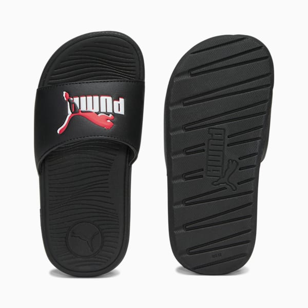 Ojotas Cool Cat 2.0, PUMA Black-PUMA White-For All Time Red, large-ARG