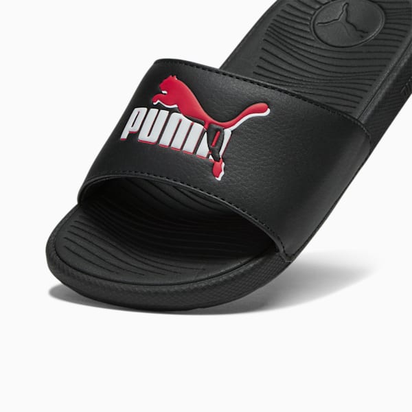 Ojotas Cool Cat 2.0, PUMA Black-PUMA White-For All Time Red, large-ARG