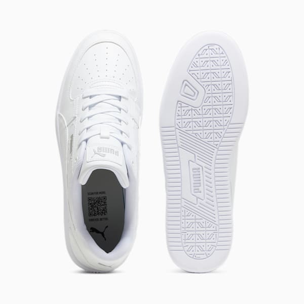Puma Caven 2.0 Superlogo Unisex Sneakers, PUMA White-Smokey Gray-PUMA Black, large-ZAF