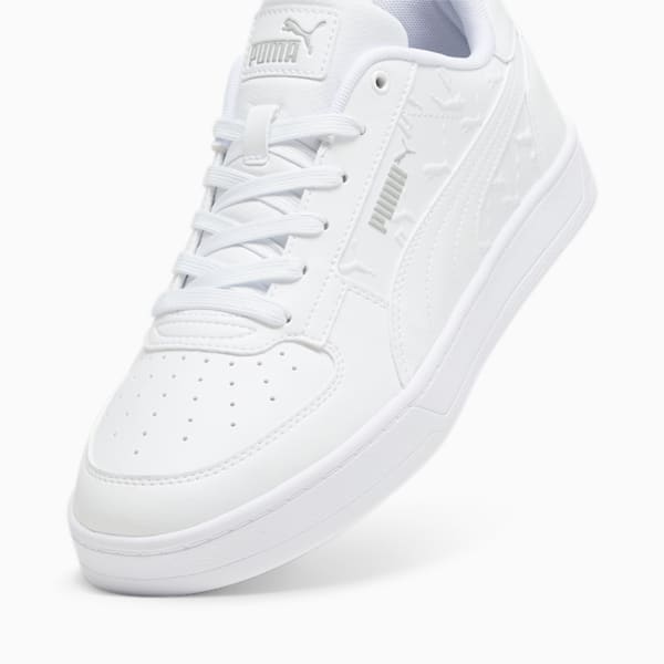Puma Caven 2.0 Superlogo Unisex Sneakers, PUMA White-Smokey Gray-PUMA Black, large-ZAF