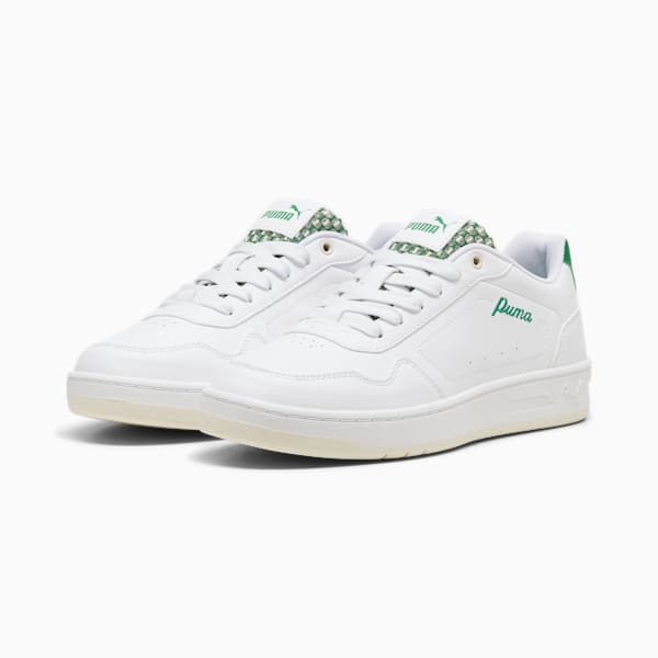 Court Classy Blossom, PUMA White-Archive Green, large-ZAF