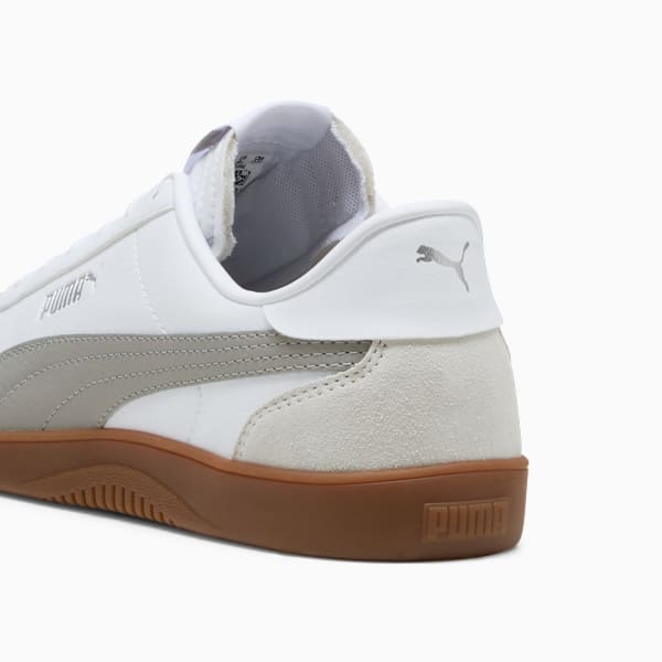 PUMA Club 5v5 Sneakers, Smokey Gray-PUMA White-Feather Gray, large-ZAF