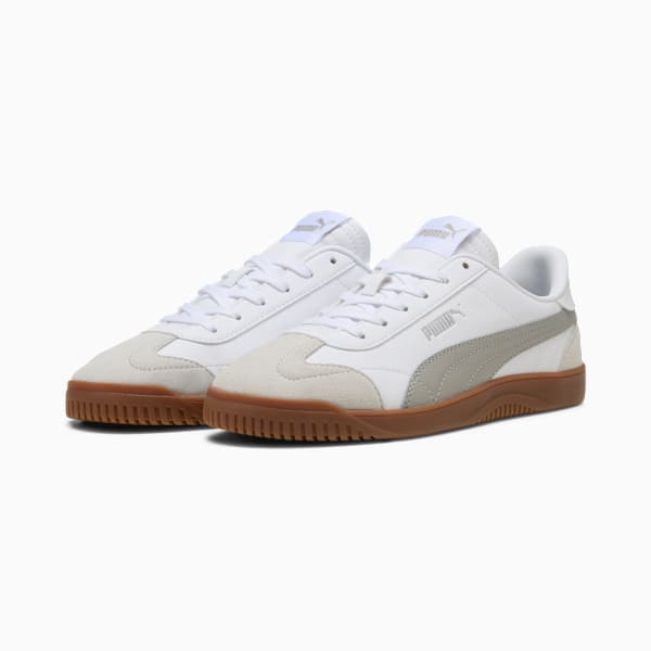 PUMA Club 5v5 Sneakers, Smokey Gray-PUMA White-Feather Gray, large-ZAF