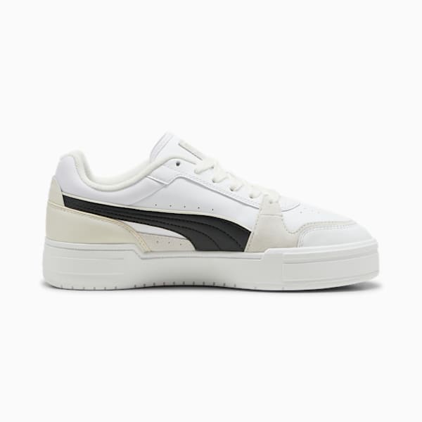 CA Pro Lux III Sneakers, PUMA White-PUMA Black-Vapor Gray, large-ZAF