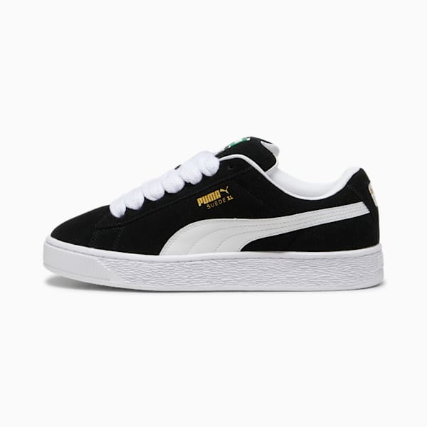 Suede XL Sneakers Unisex, PUMA Black-PUMA White, large-ZAF