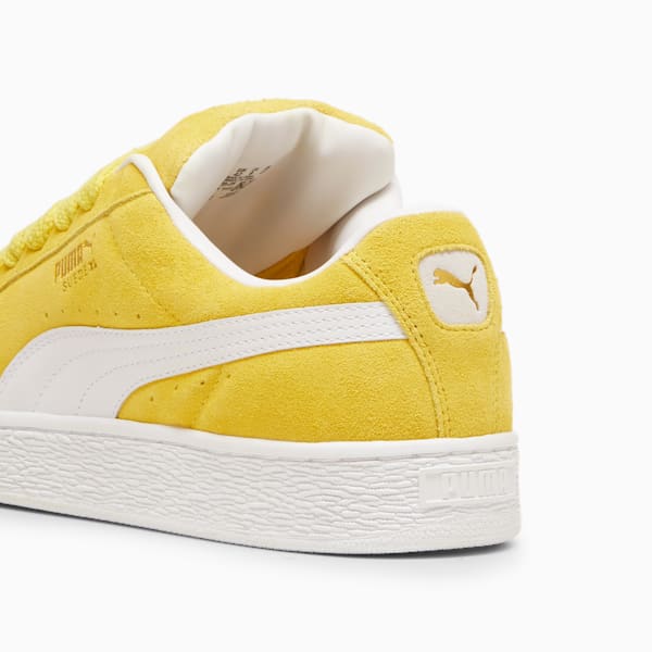 Suede XL Sneakers Unisex, Fresh Pear-PUMA White, large-MEX