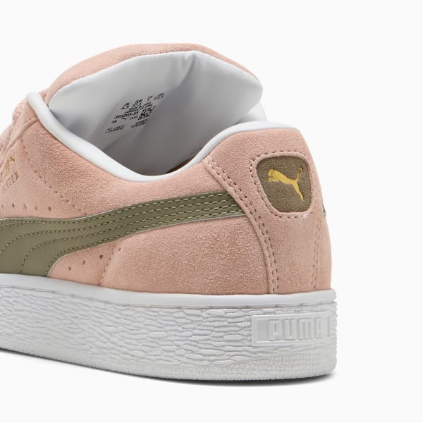 Suede XL Sneakers Unisex, Rose Quartz-Velvet Moss-PUMA White, large-ZAF