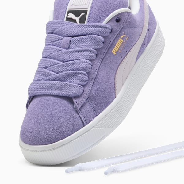 Zapatillas Suede XL, Lavender Alert-Lilac Frost-PUMA White, large-ARG