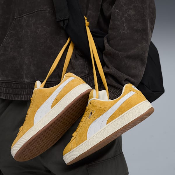 Suede XL Sneakers Unisex, Archive Gold-Vapor Gray, large-ZAF