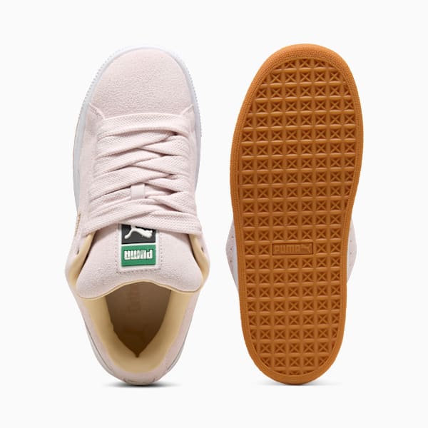 Suede XL Sneakers Unisex, Jasmine Flower-PUMA White, large-ZAF