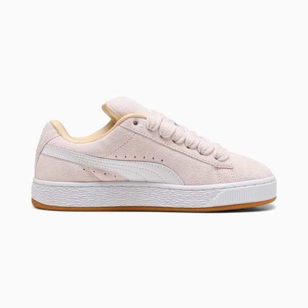 Suede XL Sneakers Unisex, Jasmine Flower-PUMA White, large-ZAF