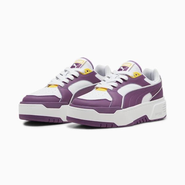 CA. Zapatillas Flyz para mujer, PUMA White-Crushed Berry, large-ARG