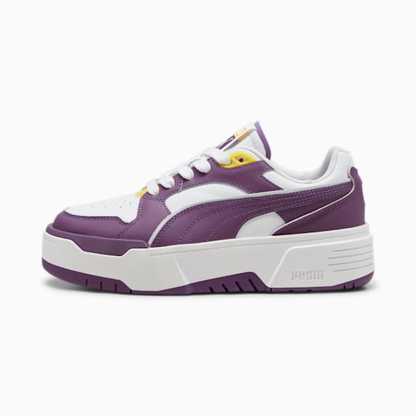 CA. Zapatillas Flyz para mujer, PUMA White-Crushed Berry, large-ARG