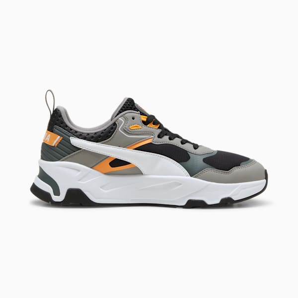 Trinity Desert Road Men's Sneakers, PUMA Black-PUMA White-Stormy Slate-Clementine, large-ZAF