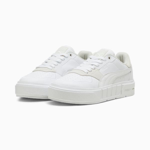 Zapatillas para mujer PUMA Cali Court PureLuxe, PUMA White-Vapor Gray, large-ARG