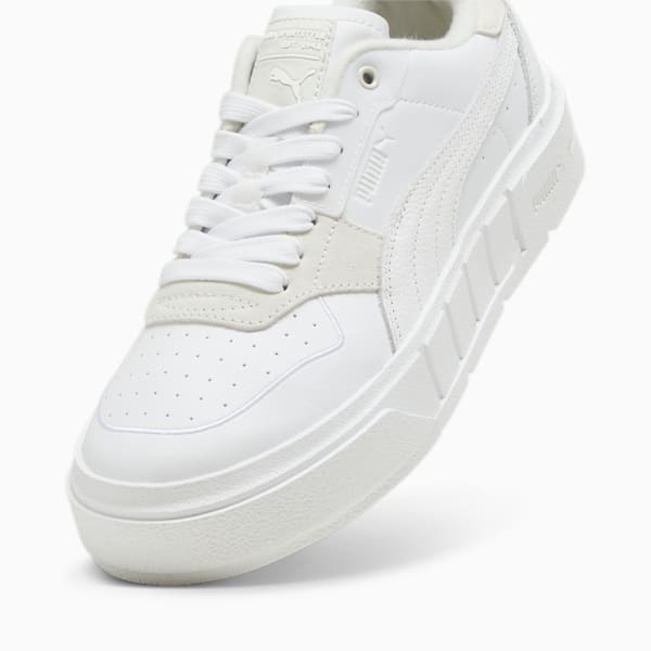 Zapatillas para mujer PUMA Cali Court PureLuxe, PUMA White-Vapor Gray, large-ARG