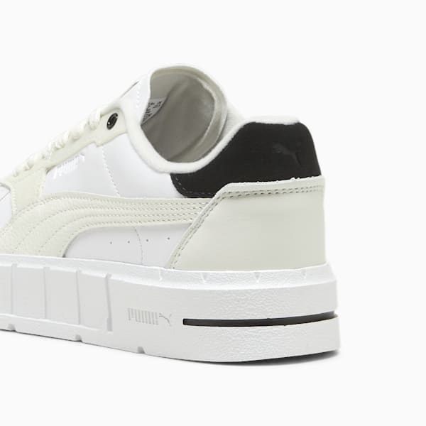 Zapatillas para mujer PUMA Cali Court PureLuxe, PUMA Black-Warm White, large-ARG
