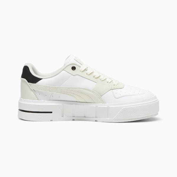 Zapatillas para mujer PUMA Cali Court PureLuxe, PUMA Black-Warm White, large-ARG