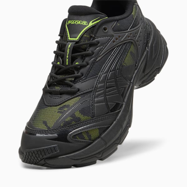 Zapatillas Velophasis WaveRave, PUMA Black-Electric Lime, large-ARG